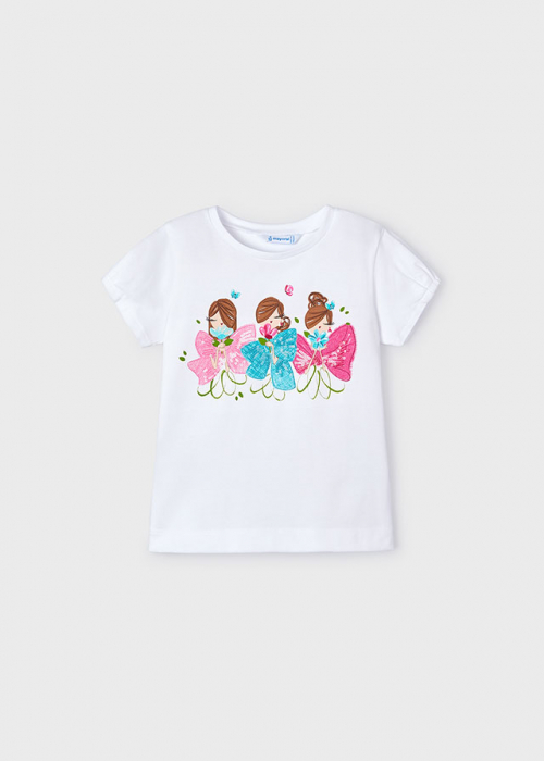 detail Girls' print T-shirt