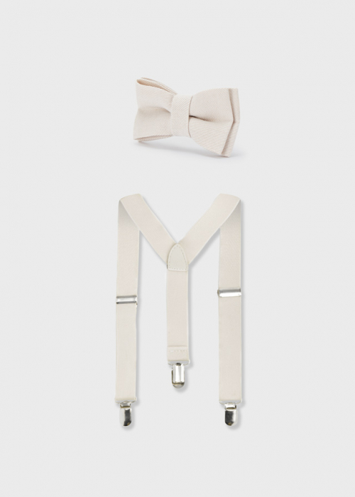detail Boys' suspenders and bow tie set