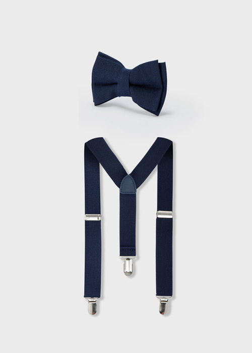 detail Boys' suspenders and bow tie set
