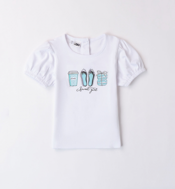 detail Dívčí tričko s potiskem IDO