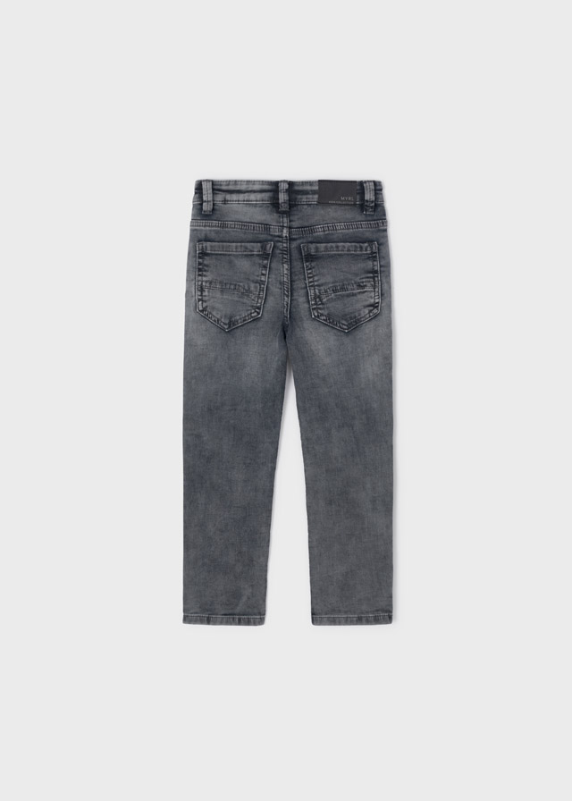detail Slim fit long jeans trousers for a boy ECOFRIENDS