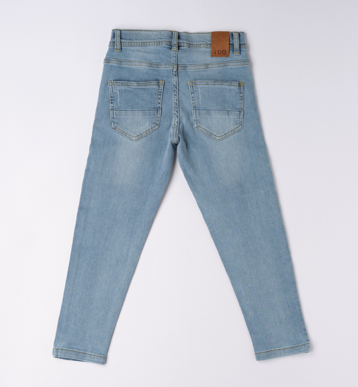 detail Chlapecké džíny - obnošený vzhled IDO