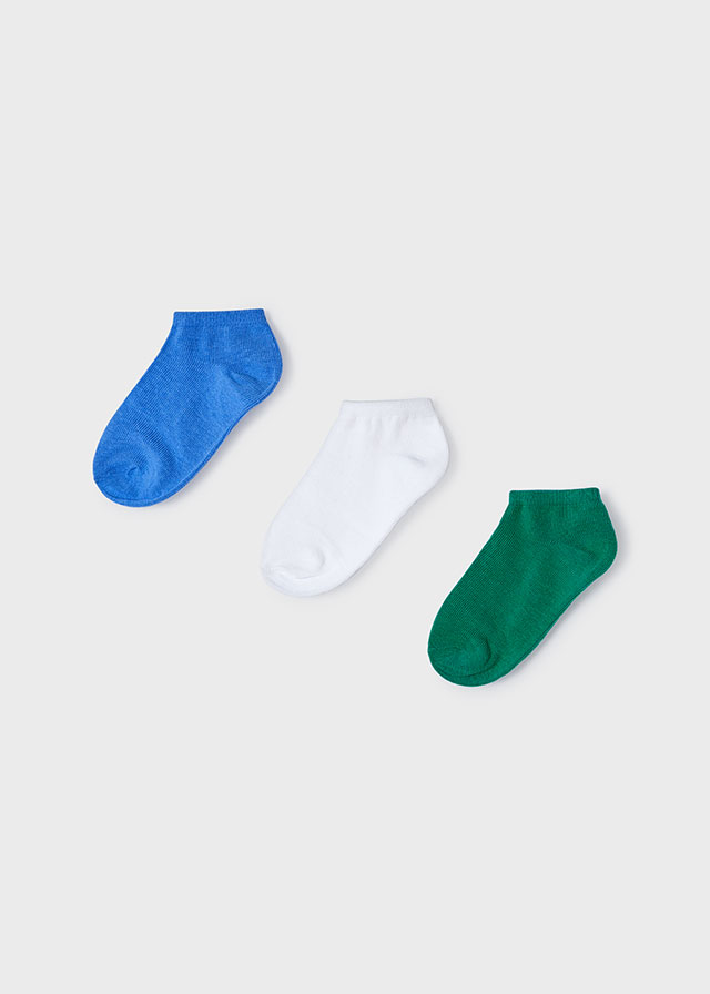 Boys' set of 3 short socks