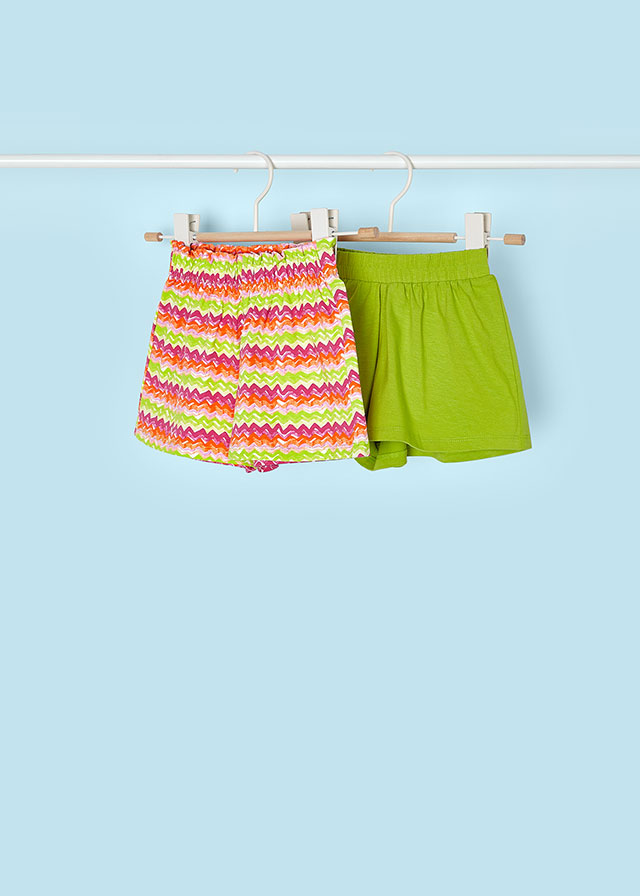 Girls' set of 2 shorts