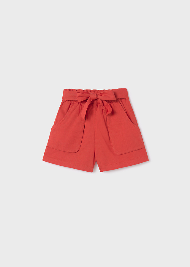 Girls' shorts with bow