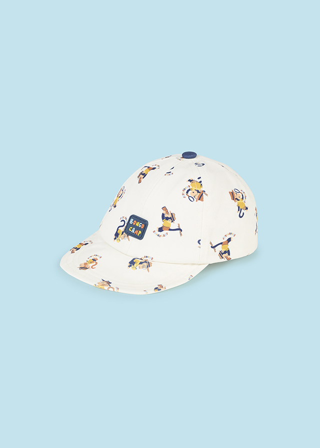Baby print hat