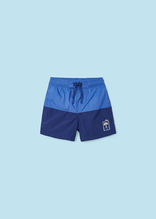 Boys' block colored swim shorts