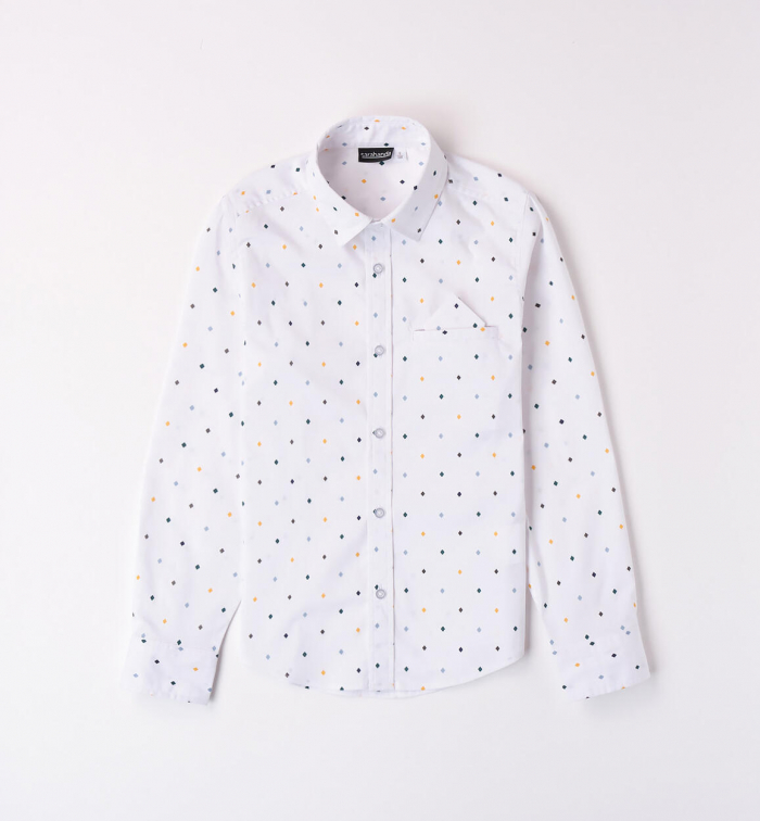 detail Boys' polka dot shirt