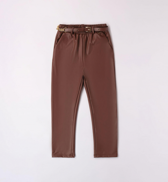 detail Girls' trousers with belt