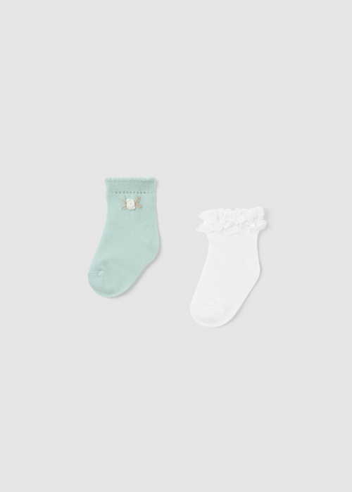 detail Baby set of 2 formal socks