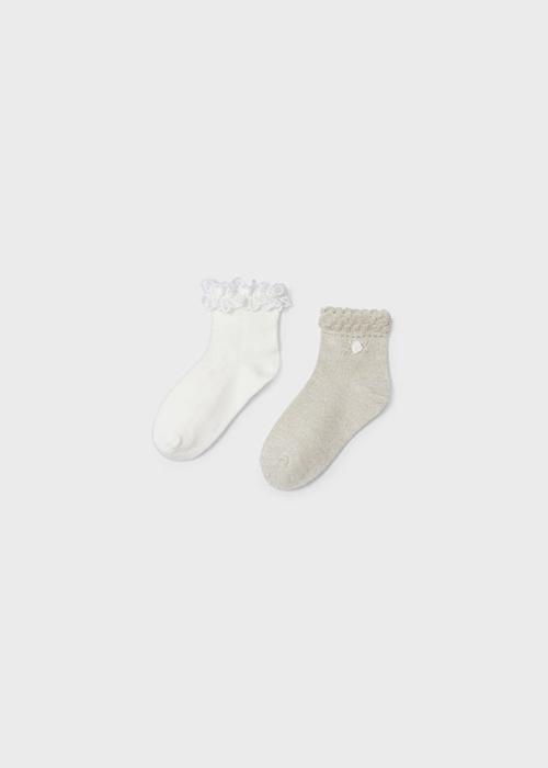 detail Girls' set of 2 socks