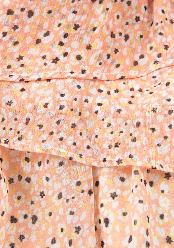 detail Girls' flower print skirt