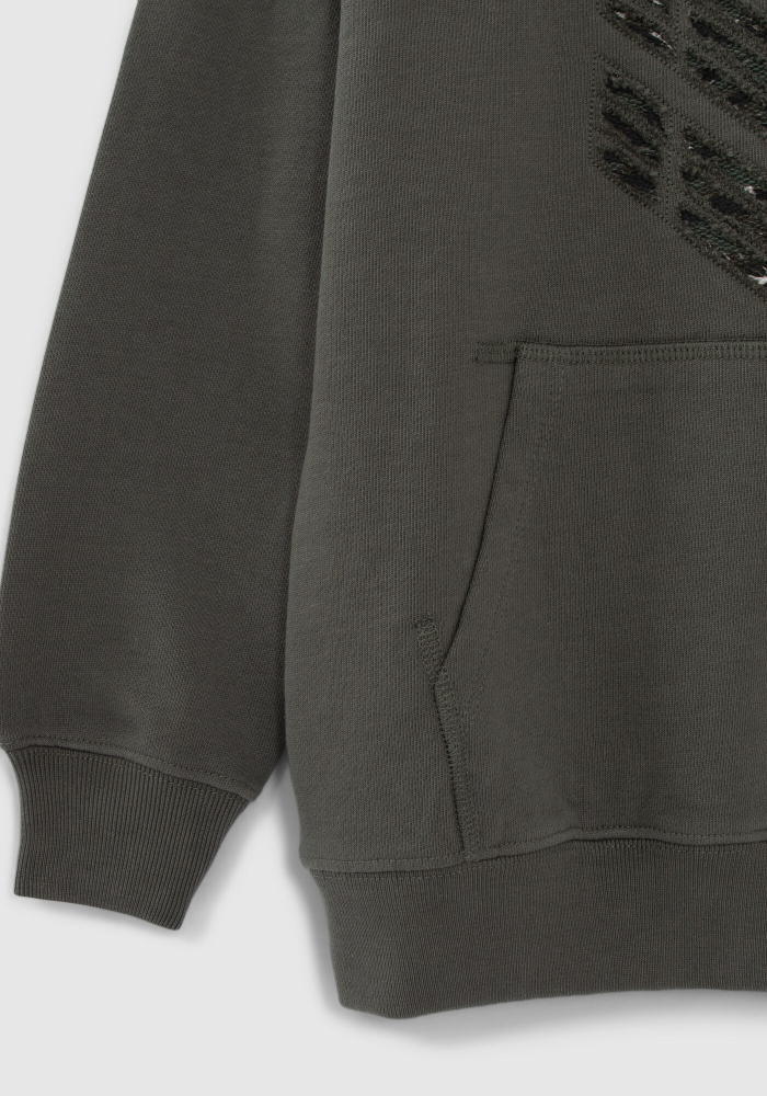 detail Boys' chevron hoodie