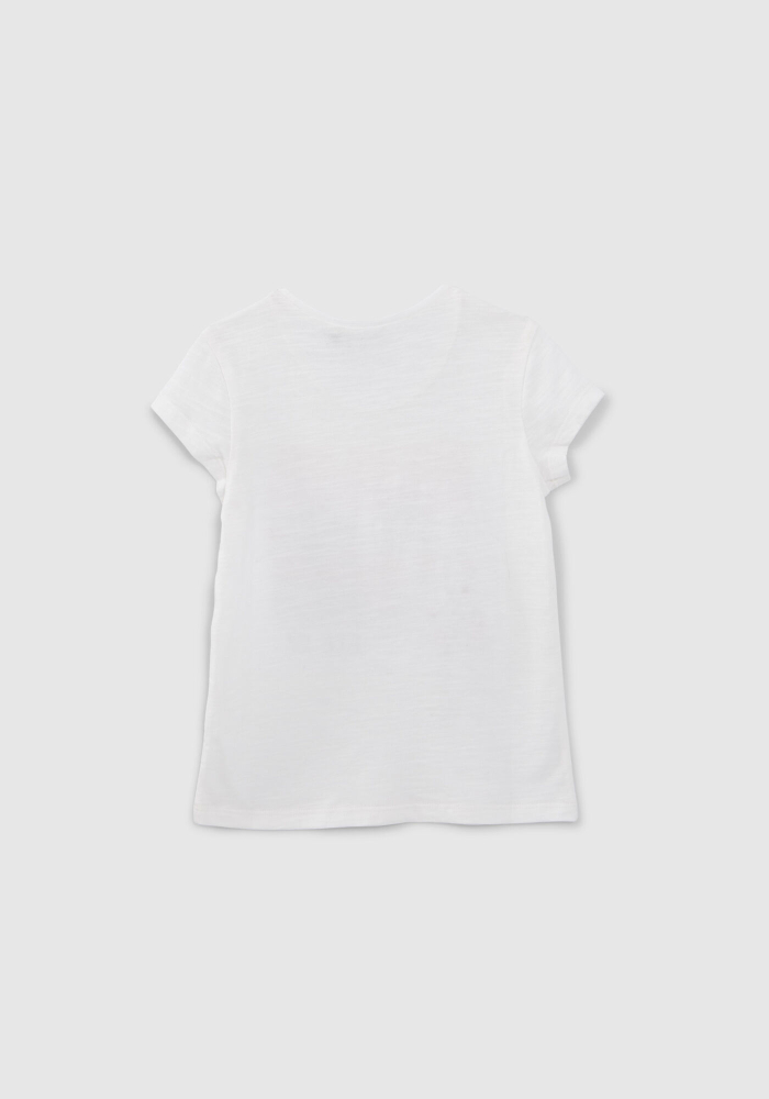 detail Girls' print T-shirt