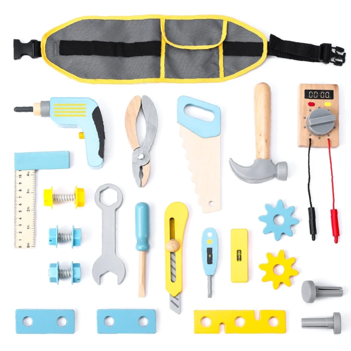 detail Dřevěná sada nářadí pro děti UMU