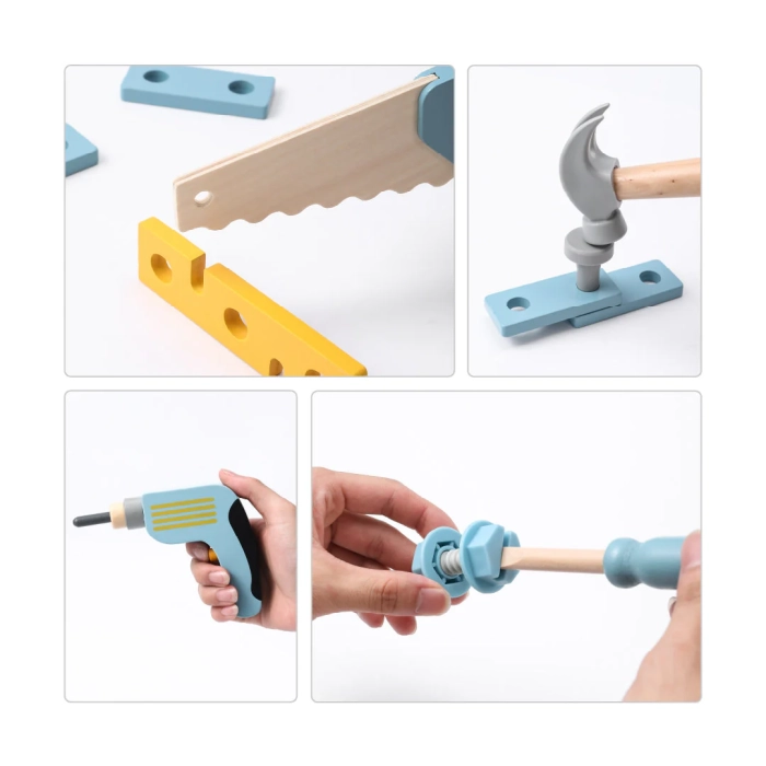 detail Dřevěná sada nářadí pro děti UMU