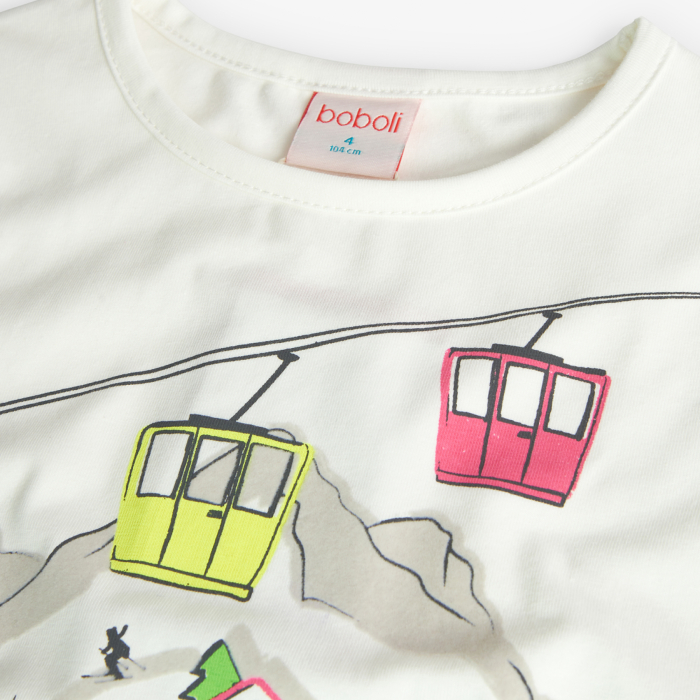detail Dívčí tričko Sjezdovka BOBOLI