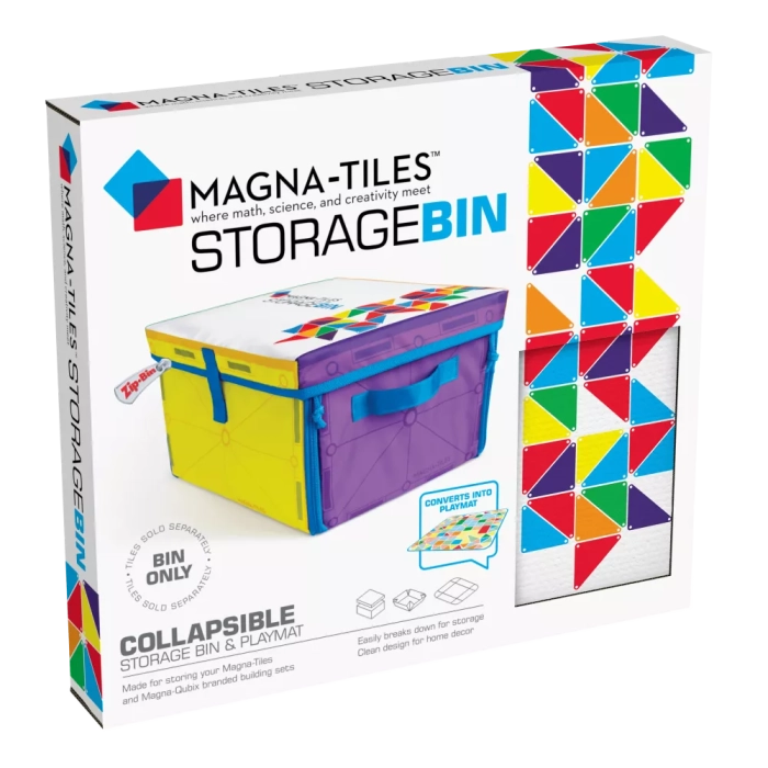 detail Rozkládácí úložný box a podložka na Magna-Tiles MAGNA-TILES