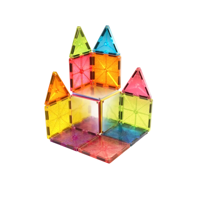 detail Magnetická stavebnice Stardust 15 dílů MAGNA-TILES