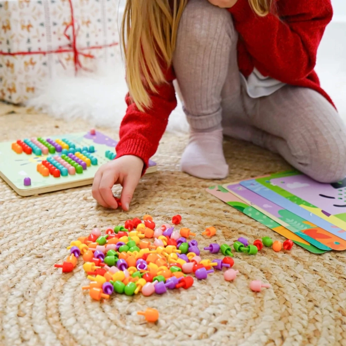 detail Zvířecí mozaika Pegs EDUKID