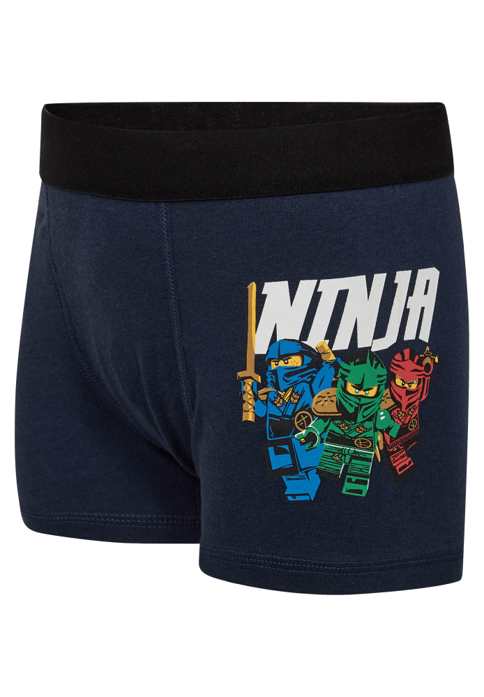 detail LEGO® NINJAGO® chlapecké boxerky – 3pack s potiskem ninja hrdinů LEGO