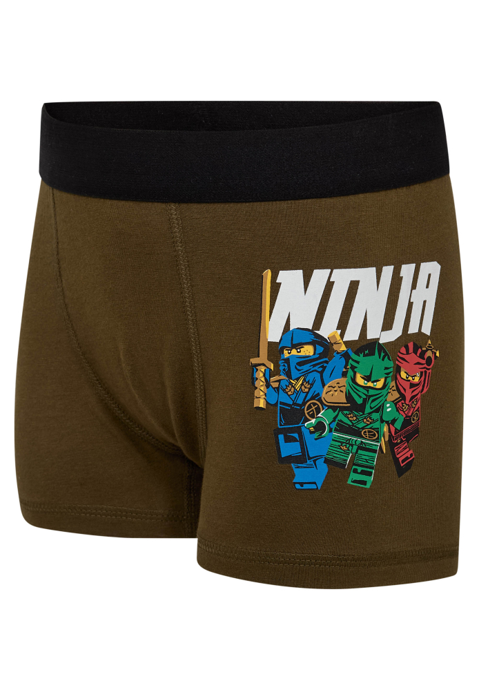 detail LEGO® NINJAGO® chlapecké boxerky – 3pack s potiskem ninja hrdinů LEGO