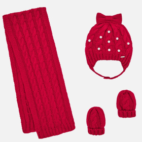 Hat and Scarf Set baby girl