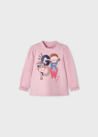 T-shirt with a stand-up collar for a baby ECOFRIENDS