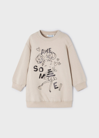 Dívčí šaty s potiskem MAYORAL