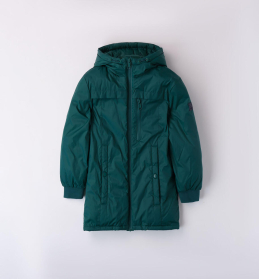 Hooded down jacket for boys