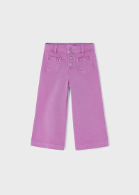 Girls' wide fit trousers