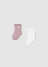 Baby set of 2 formal socks