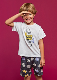 Boys' 2 piece print set