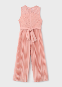Girls' pleated dress