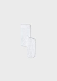 Girls' floral tights