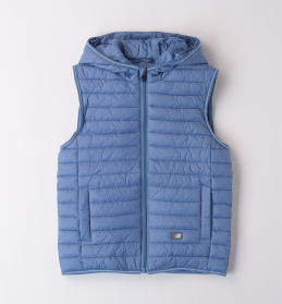 Chlapecká prošívaná vesta s kapucí IDO