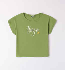 Girl's T-shirt with Ibiza print