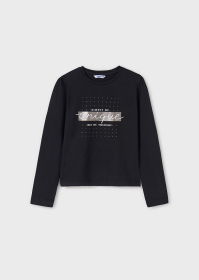 Dívčí tričko s dlouhým rukávem MAYORAL