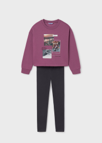 Dívčí souprava - mikina a legíny MAYORAL