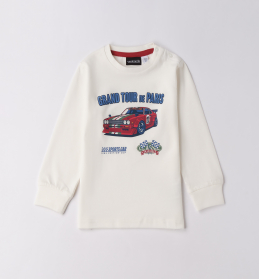 Chlapecké tričko s potiskem závodního auta SARABANDA