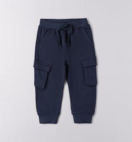 Chlapecké cargo tepláky v tmavě modré barvě SARABANDA