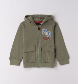 Chlapecká khaki mikina s potiskem Grand Tour SARABANDA