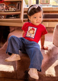 Dívčí kalhoty se širokými nohavicemi MAYORAL