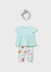 Dívčí letní set s květinami MAYORAL