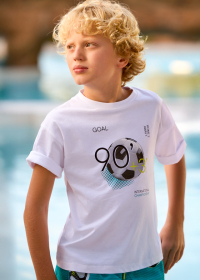 Chlapecké tričko s fotbalovou grafikou MAYORAL