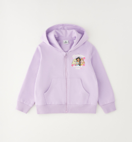 Dívčí mikina na zip s kapucí Disney princezny IDO