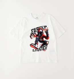 Chlapecké tričko s potiskem Skater Rider bílé IDO