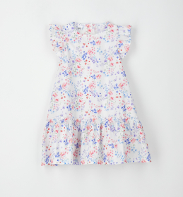 Dívčí letní květinové šaty IDO