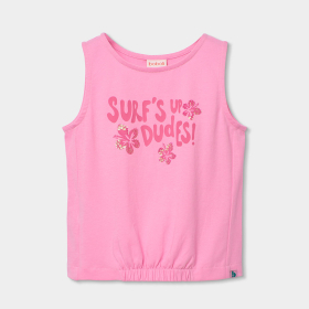 Dívčí tílko surf růžové BOBOLI