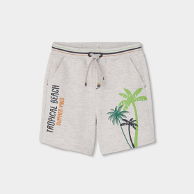 Chlapecké teplákové kraťasy na léto s kapsami a šňůrkou BOBOLI